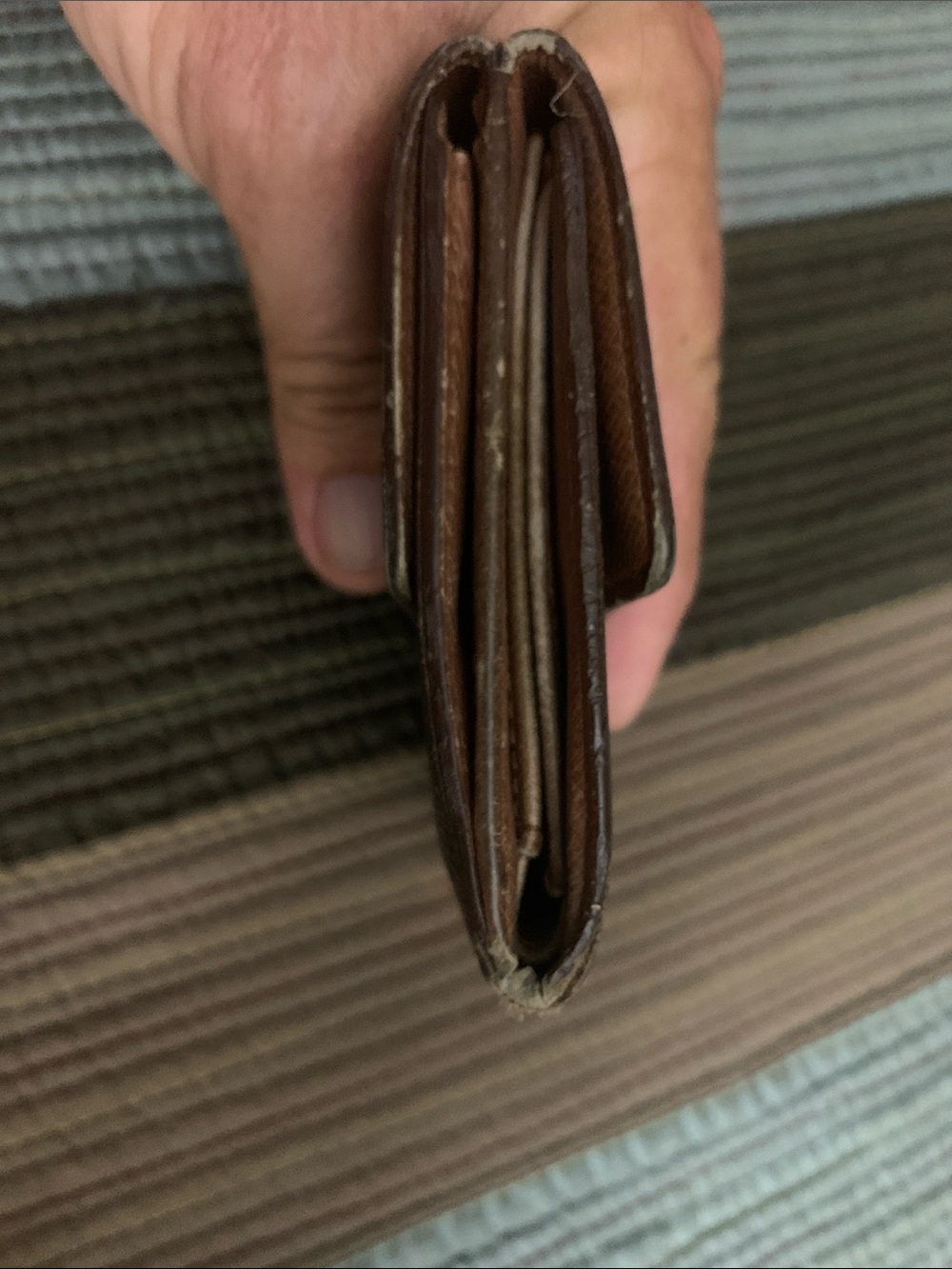 Louis Vuitton Monogram Brown & Gold Card Holder - Picture 6 of 6
